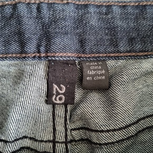 Club Monaco Ella Slim Straight Low Rise Dark Wash Denim Jeans Size 29 - Picture 6 of 7